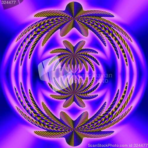 Image of Abstract 3d background