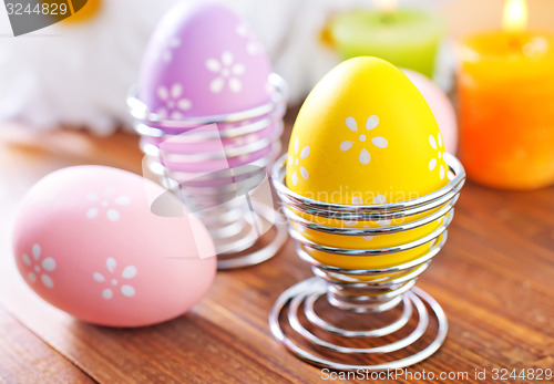 Image of easter eggs