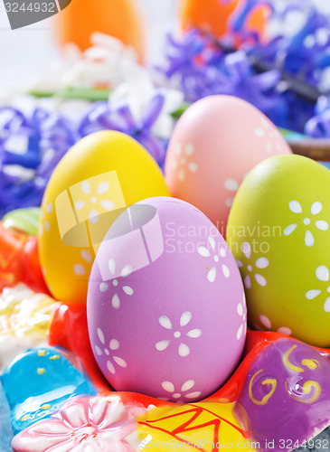 Image of easter eggs