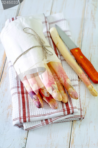 Image of white asparagus