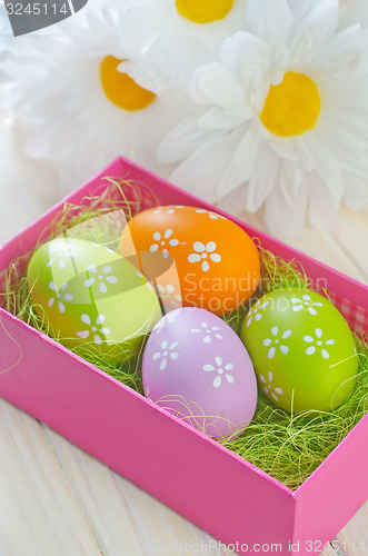 Image of easter eggs