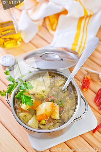 Image of fresh soup