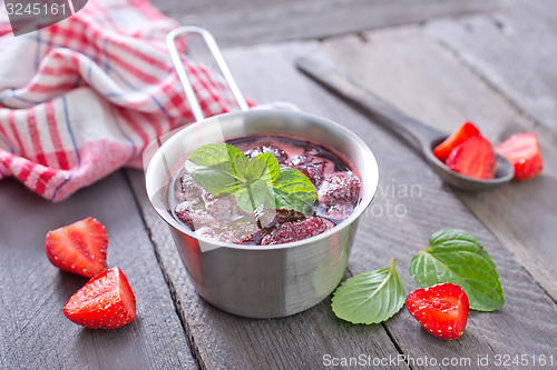 Image of strawberry jam