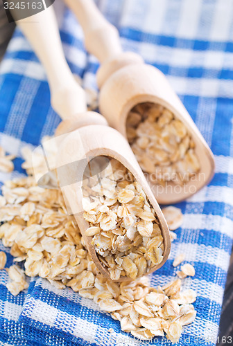 Image of oat flakes