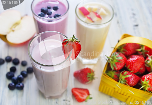 Image of fruit yogurts