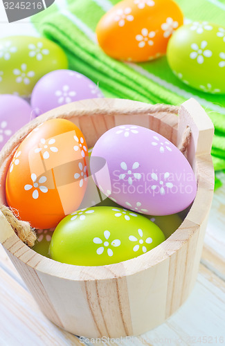 Image of easter eggs