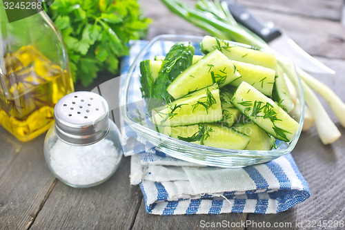 Image of cucumber salad