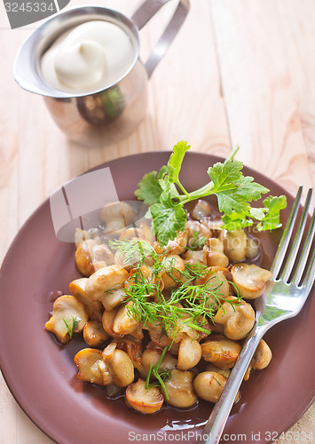 Image of fried mushrooms
