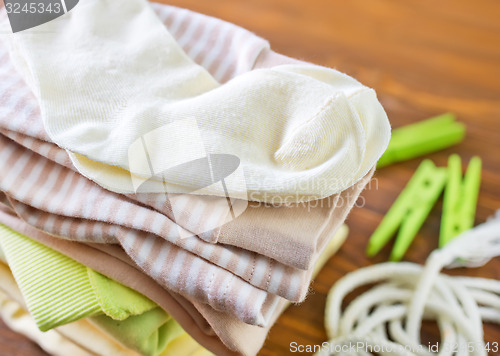 Image of baby clothes