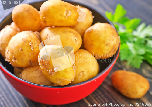 Image of raw potato