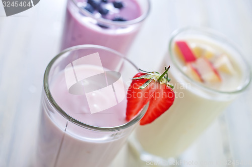 Image of yogurts