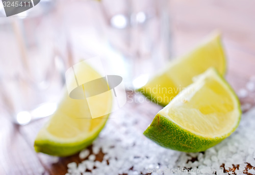 Image of limes and salt for tequila