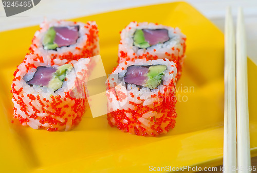 Image of sushi