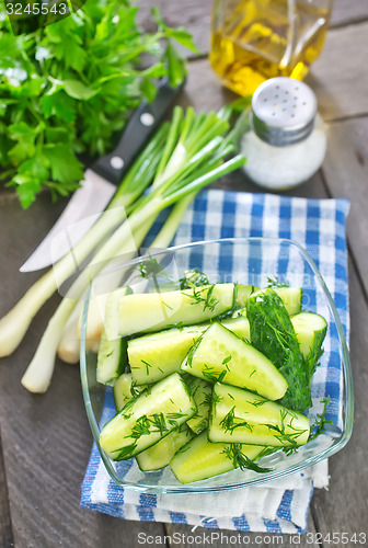 Image of cucumber salad