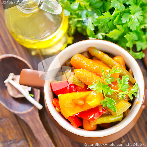 Image of baked vegetables