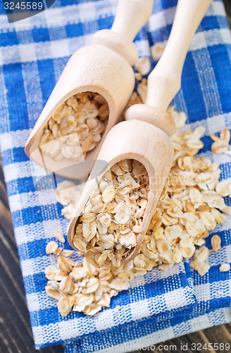 Image of oat flakes
