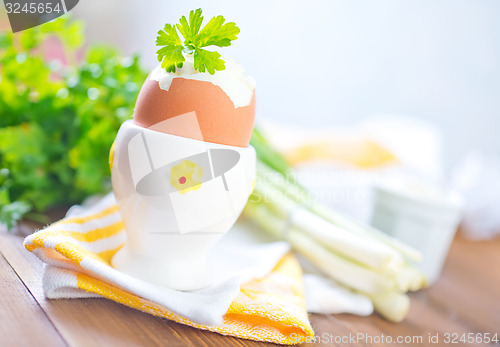 Image of boiled eggs