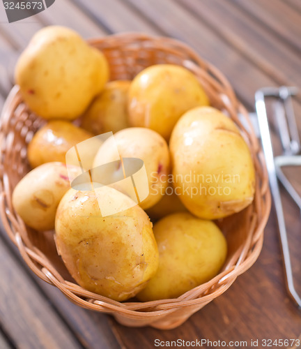 Image of raw potato