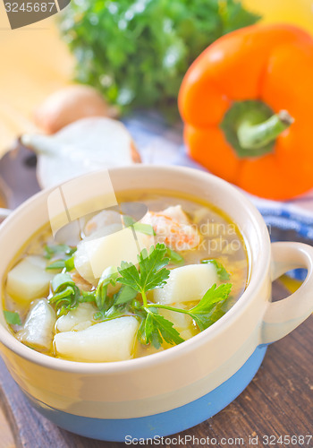 Image of fresh soup