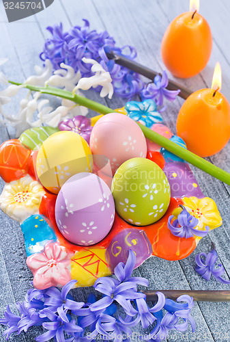 Image of easter eggs