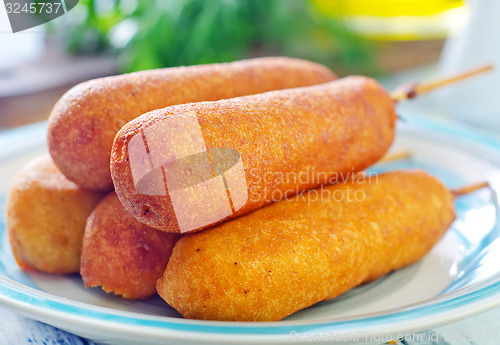 Image of corndogs