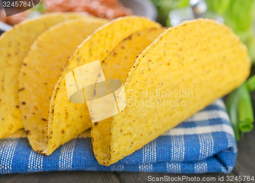Image of ingredients for taco