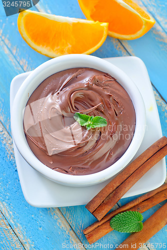 Image of chocolate with orange