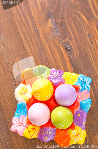 Image of easter eggs