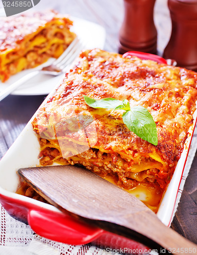 Image of lasagna