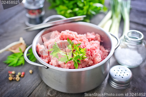 Image of minced meat