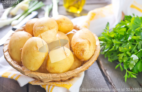 Image of raw potato