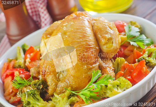 Image of baked chicken