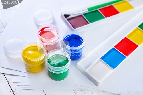 Image of color paint