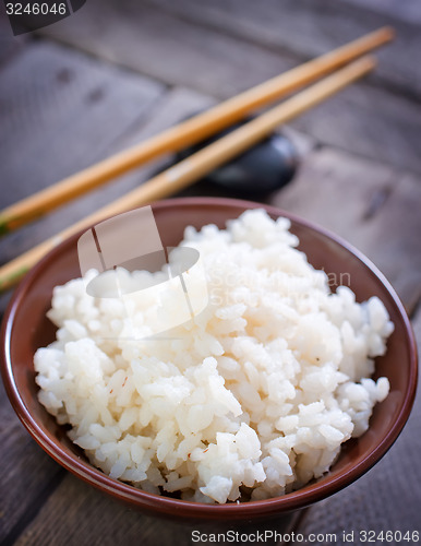 Image of boiled rice