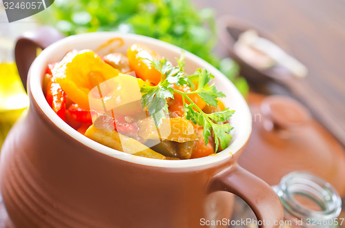 Image of baked vegetables