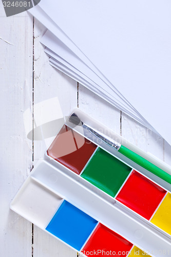 Image of color paint