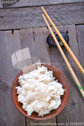 Image of boiled rice