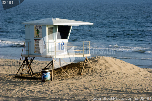 Image of Lifeguard tower