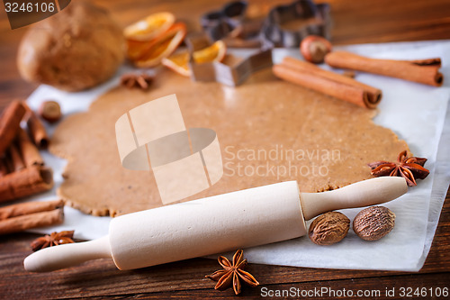 Image of dough for cookies