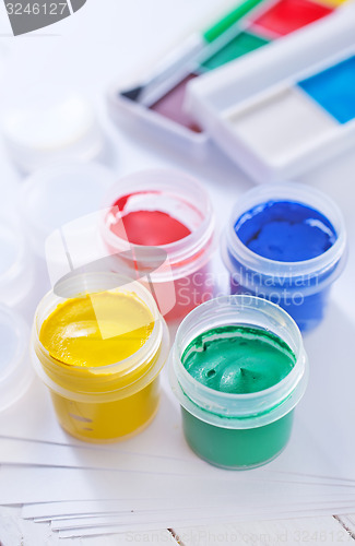 Image of color paint