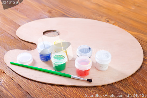 Image of color paint