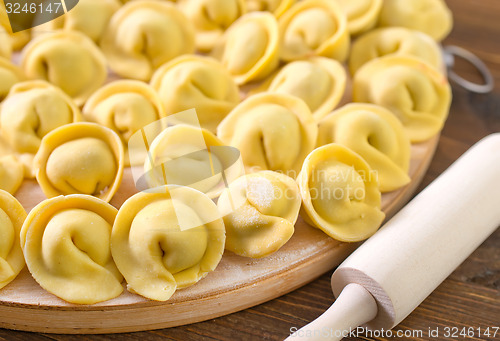 Image of raw pelmeni