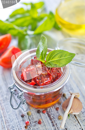 Image of dry tomato