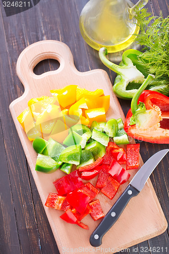 Image of color pepper