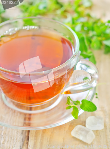 Image of tea with mint