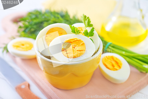 Image of boiled eggs