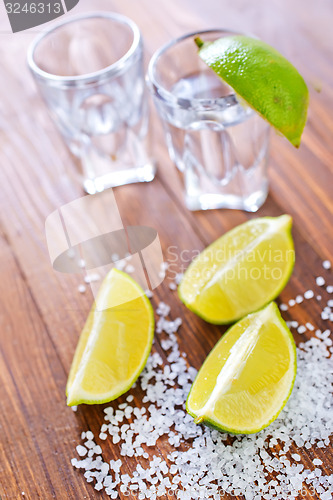 Image of limes and salt for tequila