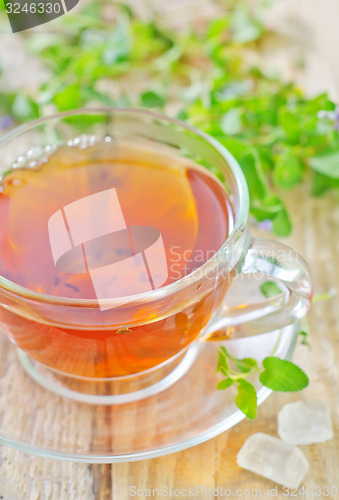 Image of tea with mint
