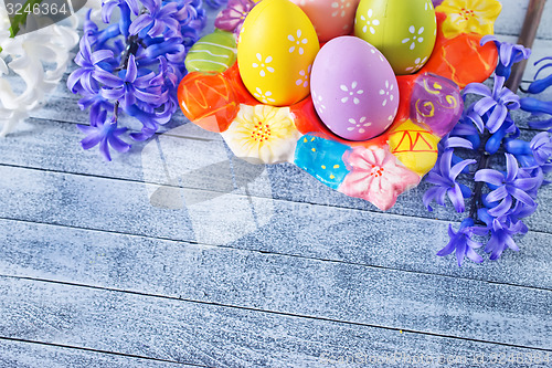 Image of easter eggs
