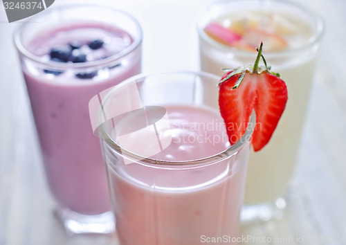 Image of yogurts